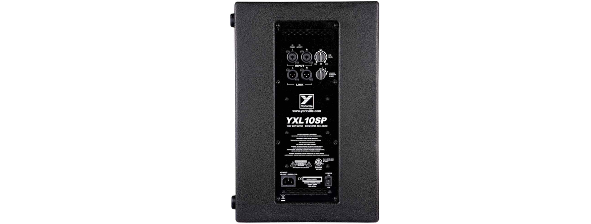 Yorkville представляет самый доступный 10-дюймовый сабвуфер компании YXL10SP